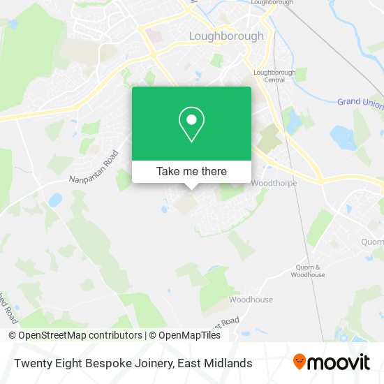 Twenty Eight Bespoke Joinery map