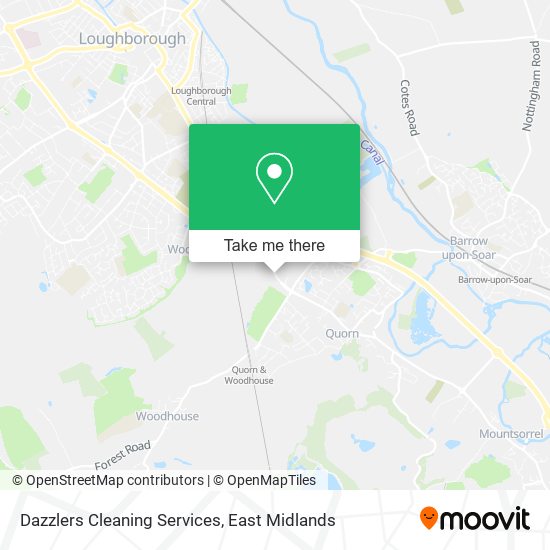 Dazzlers Cleaning Services map