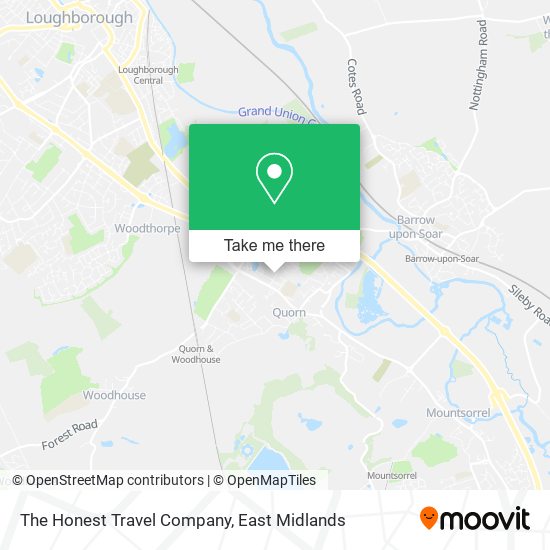 The Honest Travel Company map