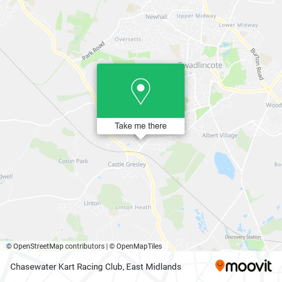 Chasewater Kart Racing Club map