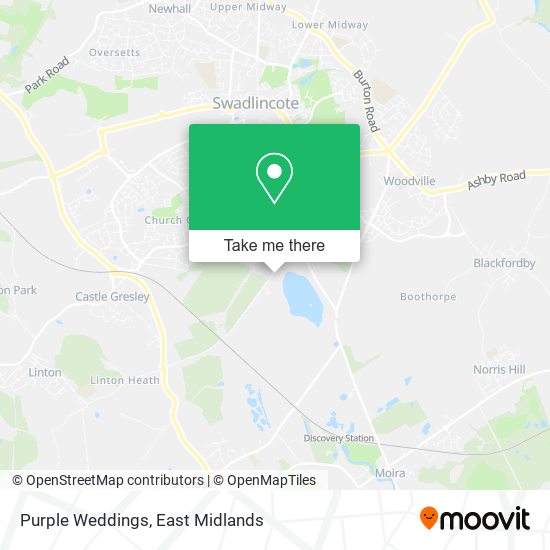 Purple Weddings map