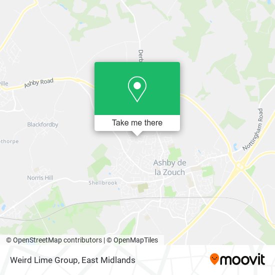 Weird Lime Group map