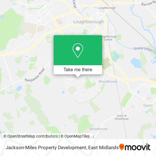 Jackson-Miles Property Development map