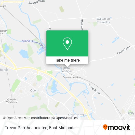 Trevor Parr Associates map