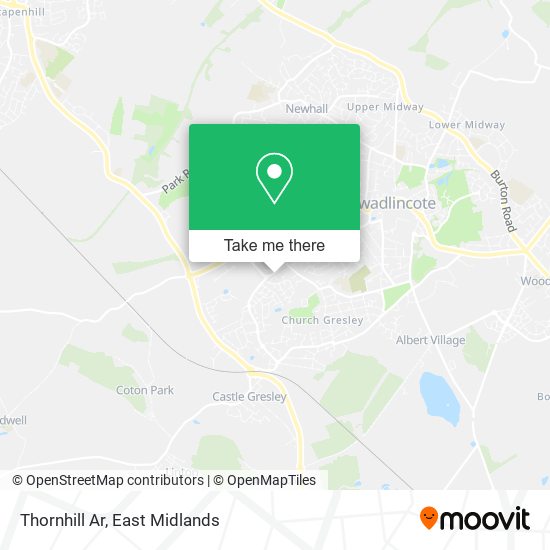 Thornhill Ar map
