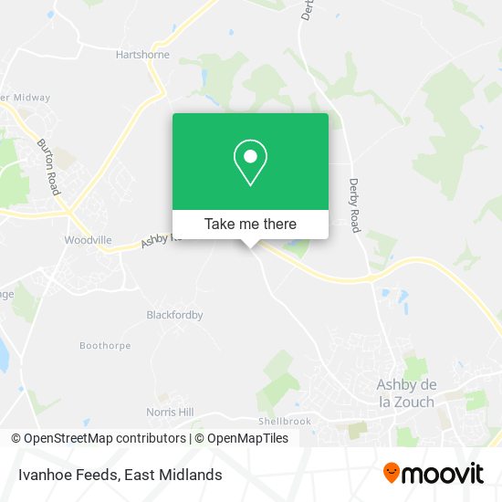 Ivanhoe Feeds map
