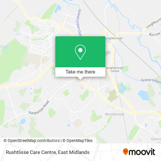 Rushtlisse Care Centre map