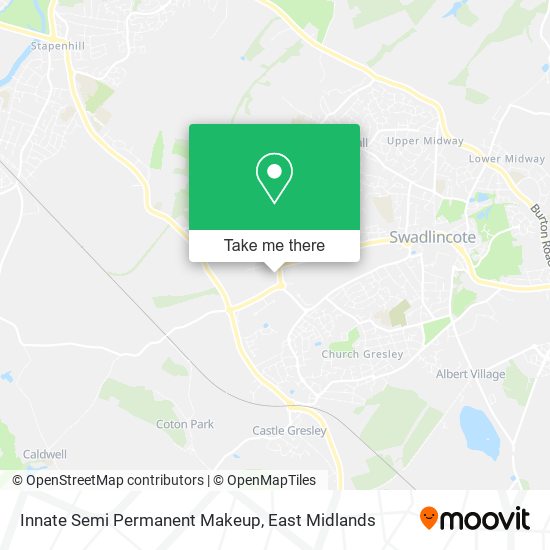 Innate Semi Permanent Makeup map