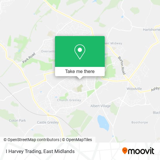I Harvey Trading map