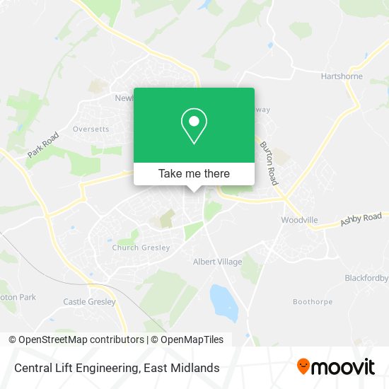 Central Lift Engineering map