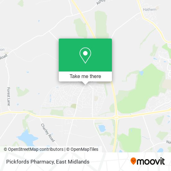 Pickfords Pharmacy map