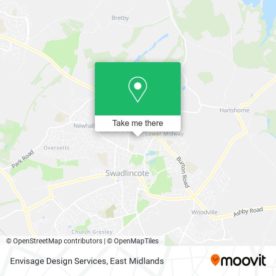 Envisage Design Services map