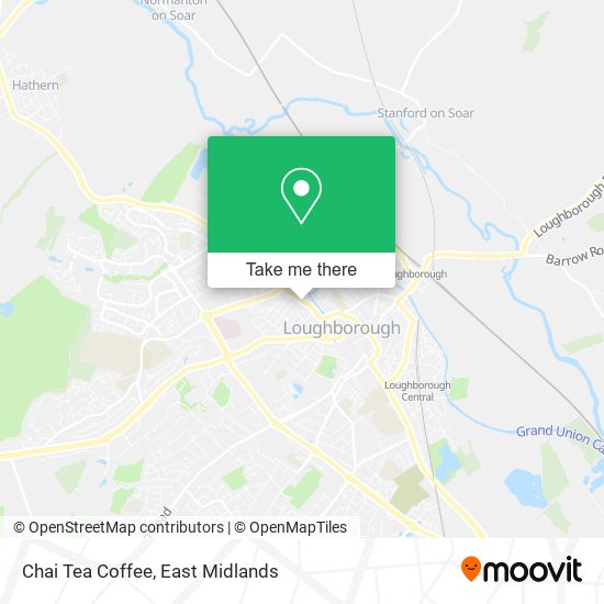 Chai Tea Coffee map