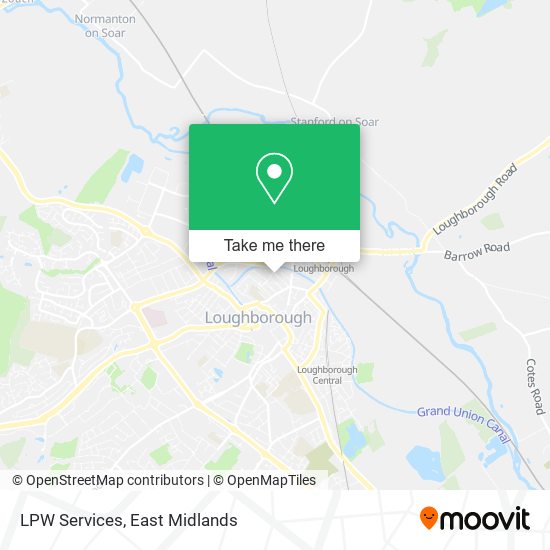 LPW Services map