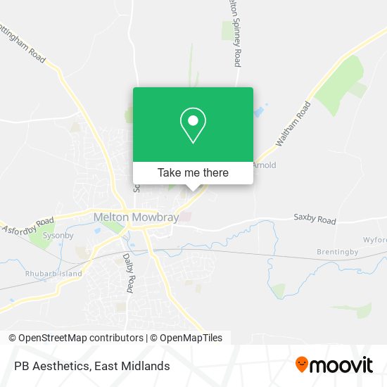 PB Aesthetics map