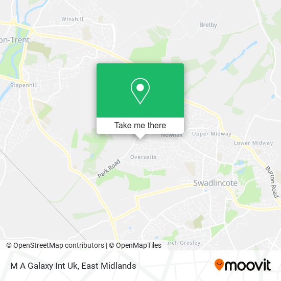 M A Galaxy Int Uk map