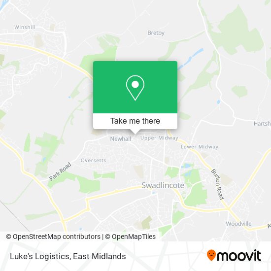Luke's Logistics map