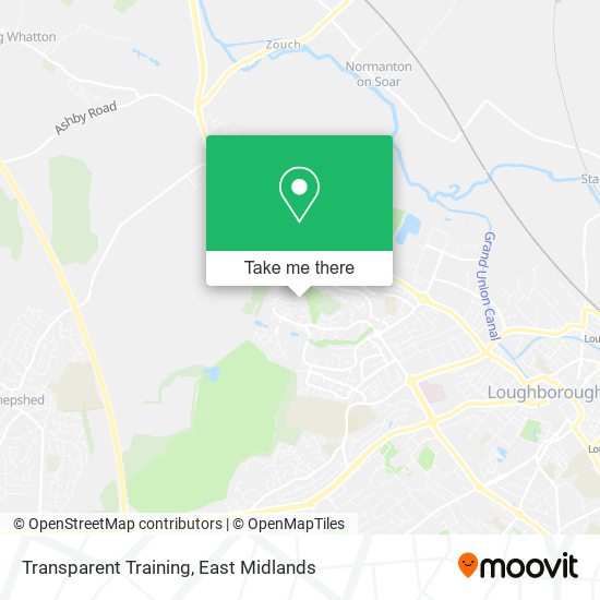 Transparent Training map