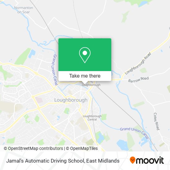 Jamal's Automatic Driving School map