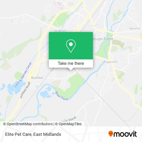 Elite Pet Care map