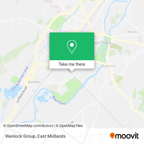 Wenlock Group map