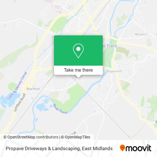 Propave Driveways & Landscaping map