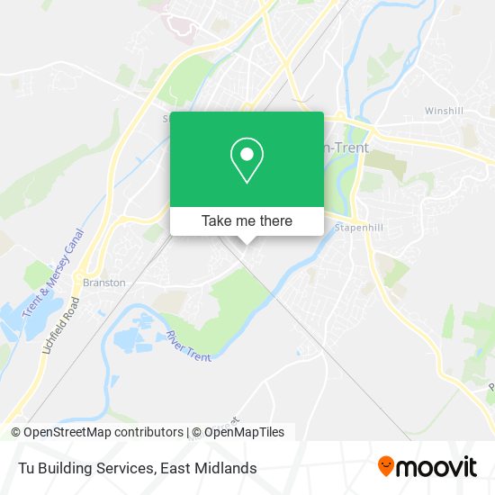 Tu Building Services map