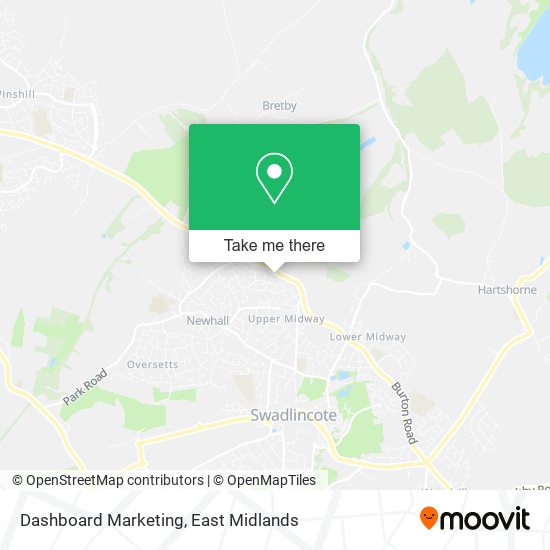 Dashboard Marketing map