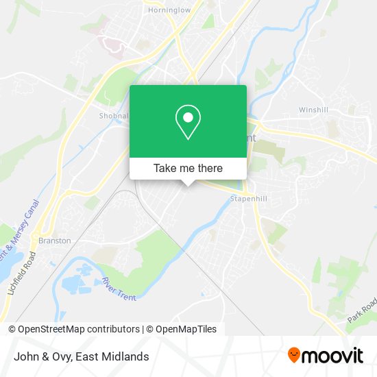 John & Ovy map