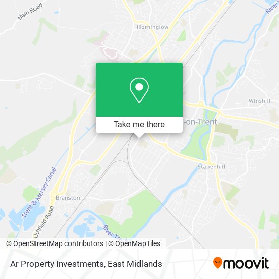 Ar Property Investments map