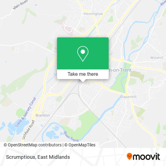 Scrumptious map