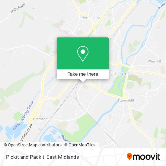 Pickit and Packit map