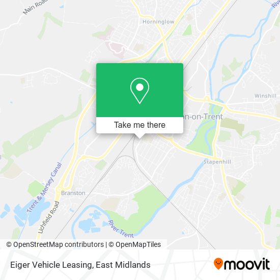 Eiger Vehicle Leasing map