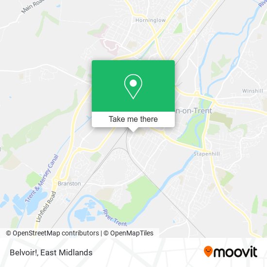 Belvoir! map