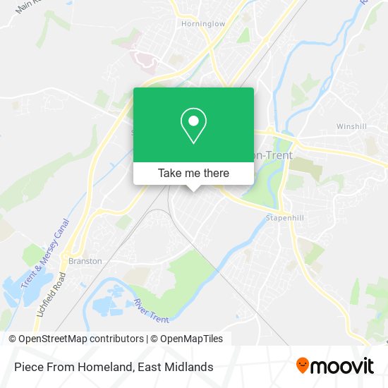 Piece From Homeland map