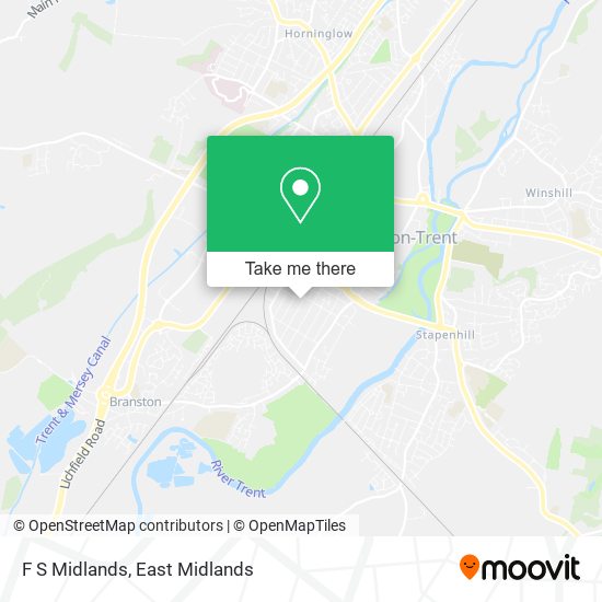 F S Midlands map