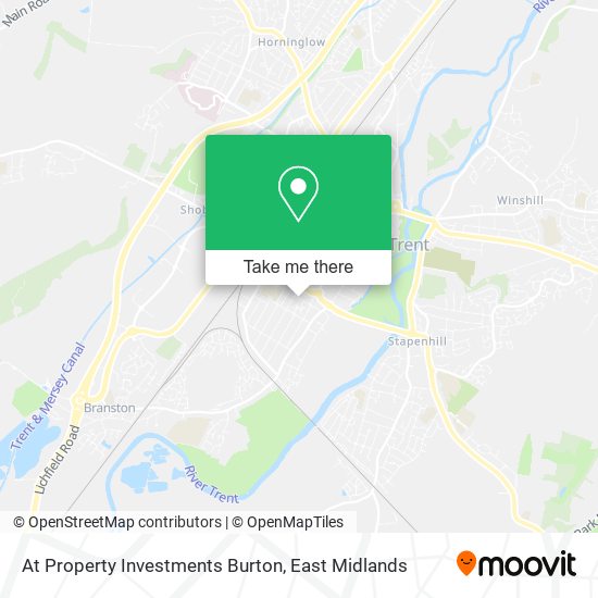 At Property Investments Burton map