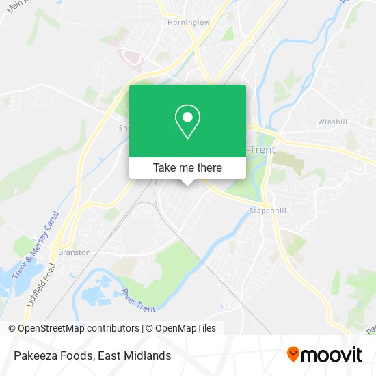 Pakeeza Foods map
