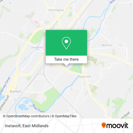 Instavolt map