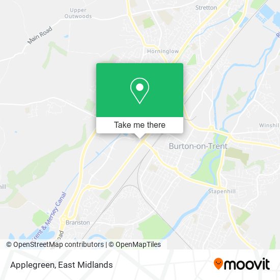 Applegreen map