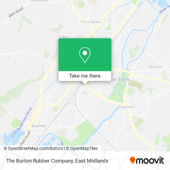 The Burton Rubber Company map