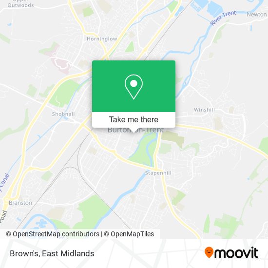 Brown's map