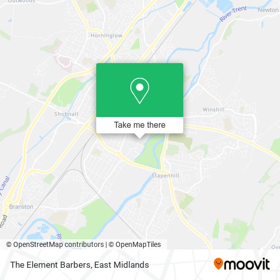 The Element Barbers map