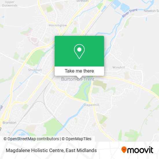 Magdalene Holistic Centre map