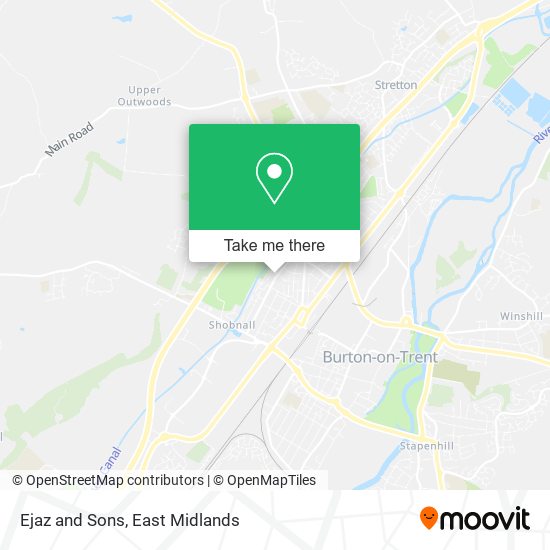 Ejaz and Sons map