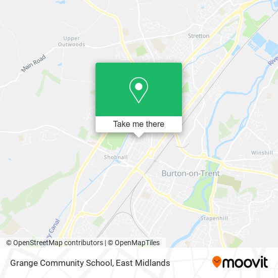 Grange Community School map