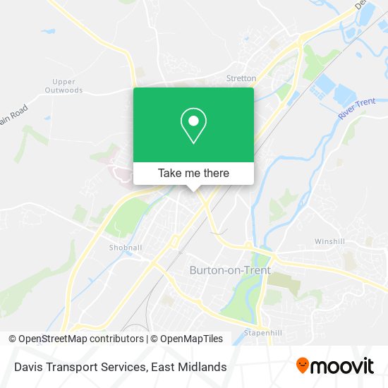 Davis Transport Services map