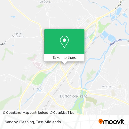 Sandov Cleaning map