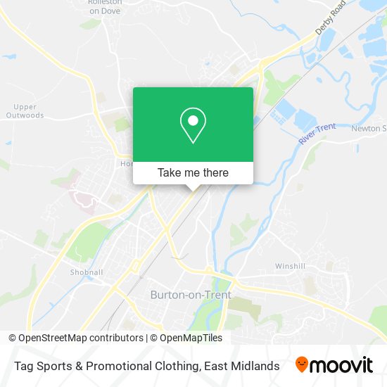 Tag Sports & Promotional Clothing map