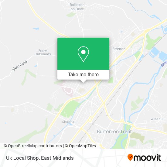 Uk Local Shop map